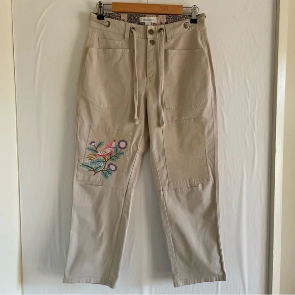 Sundance Ariel Embroidered Pants Size P4 - Picture 11 of 11